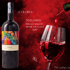 Rượu Vang Chile 7Colores Cabernet Sauvignon