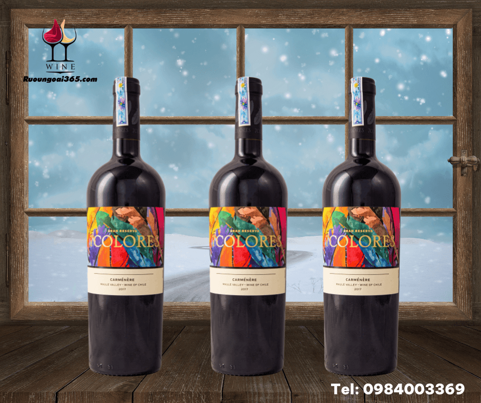 Rượu Vang Chile 7Colores Cabernet Sauvignon