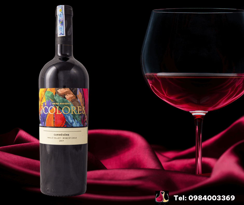 Rượu Vang Chile 7Colores Cabernet Sauvignon