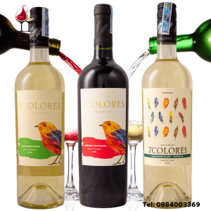 Rượu vang trắng 7Colores Sauvignon Blanc 13%