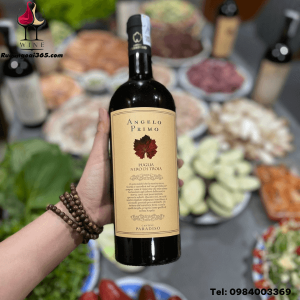 Rượu Vang Ý Angelo Primo Nero Di Troia Paradiso