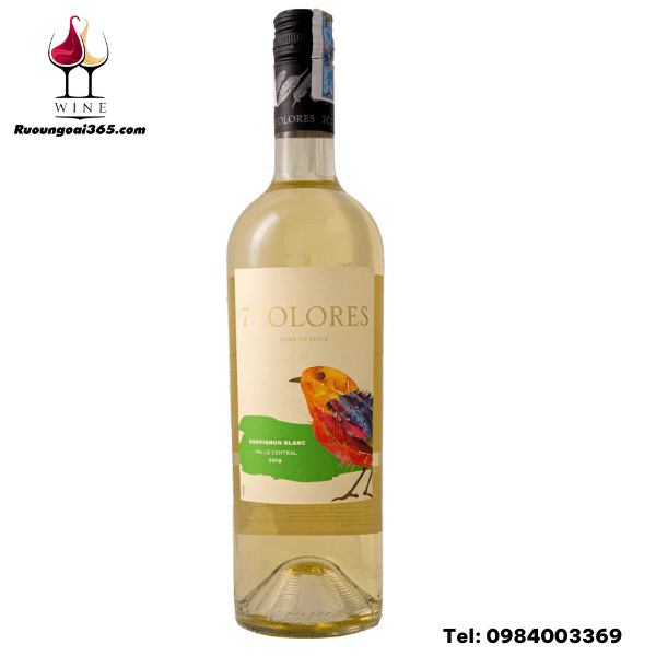 Rượu vang trắng 7Colores Sauvignon Blanc 13%