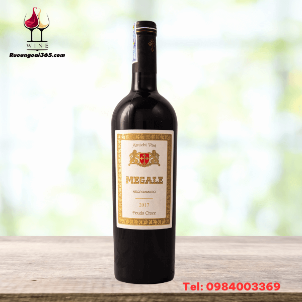 MEGALE-01 Rượu vang Ý Megale Negroamaro