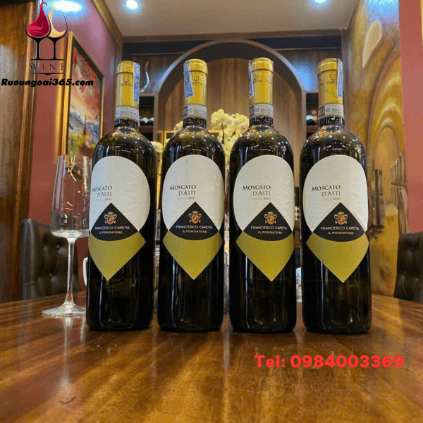 Rượu vang ngọt Moscato Dasti 5,5%