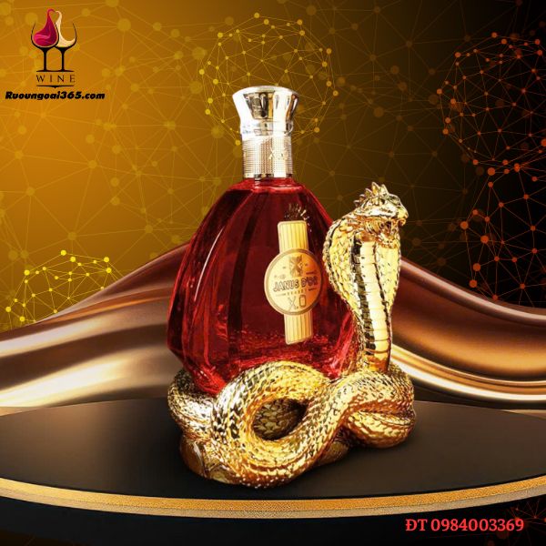 Kệ Rắn 01 Kệ rắn và Rượu XO 700ml