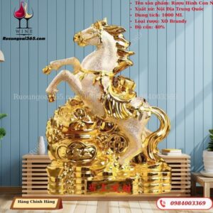 Rượu Hình Con Ngựa Sứ - Nội Địa Trung