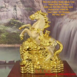 Rượu Hình Con Ngựa Sứ - Nội Địa Trung Quốc