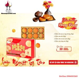 Bánh Trung Thu HONGKONG- Liên Nguyệt Tri Tâm