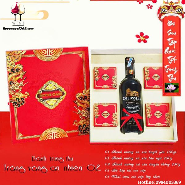 Trăng Vàng An Nhiên 2 Bánh Trung Thu- Trăng Vàng An Nhiên 02