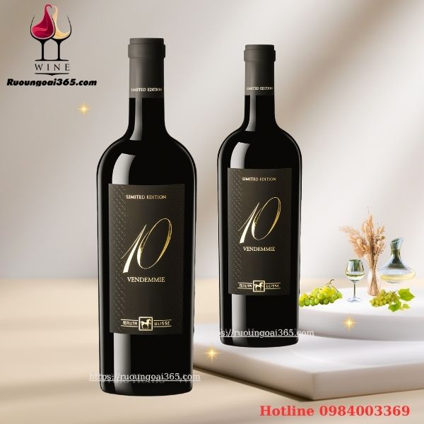 Vang Đỏ Ý Vendemmie Bianco