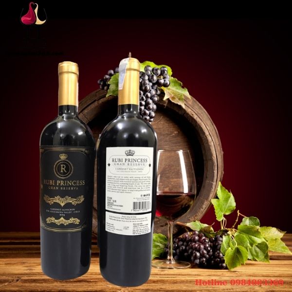 Rượu Vang Rubi Princess Gran Reserva