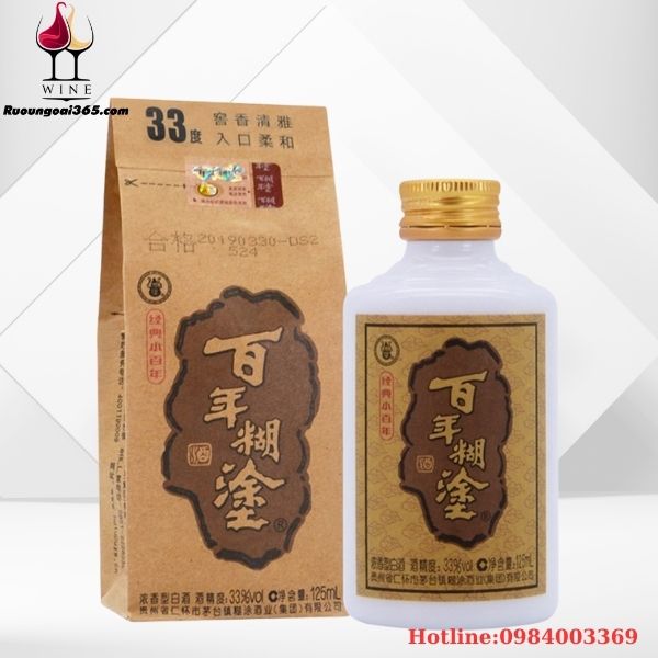 RƯỢU MAO ĐÀI BÁCH NIÊN HỒ ĐỒ TỬU 33% VOL 01 RƯỢU MAO ĐÀI BÁCH NIÊN HỒ ĐỒ TỬU 33% VOL