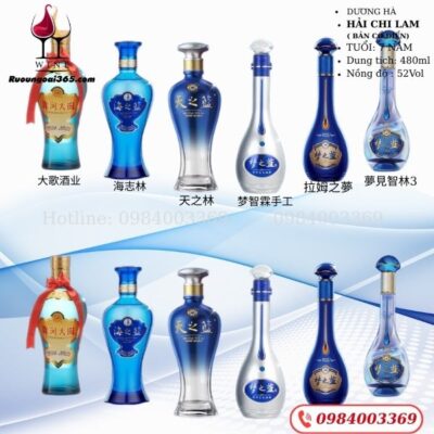 Rượu Dương Hà Mộng Chi Lam