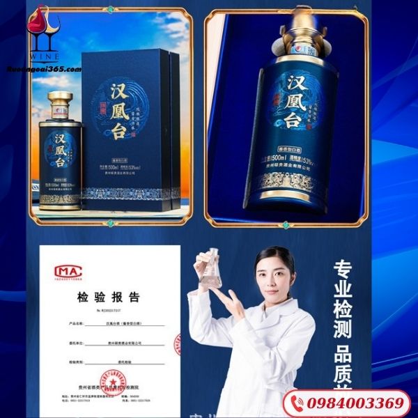 Rượu Hán Hoàng Đài - Mao Đài Nội Địa Trung Quốc