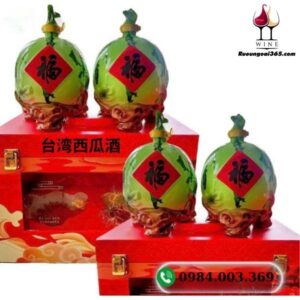 Sét Rượu Hình Dưa Hấu Đài Loan Chính Hãng