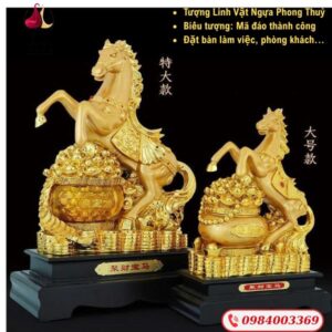Tượng Linh Vật Ngựa Phong Thuỷ