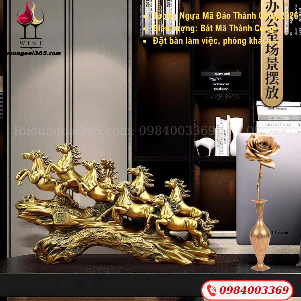 Tượng Ngựa Mã Đáo Thành Công