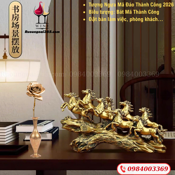 Tượng Ngựa Mã Đáo Thành Công