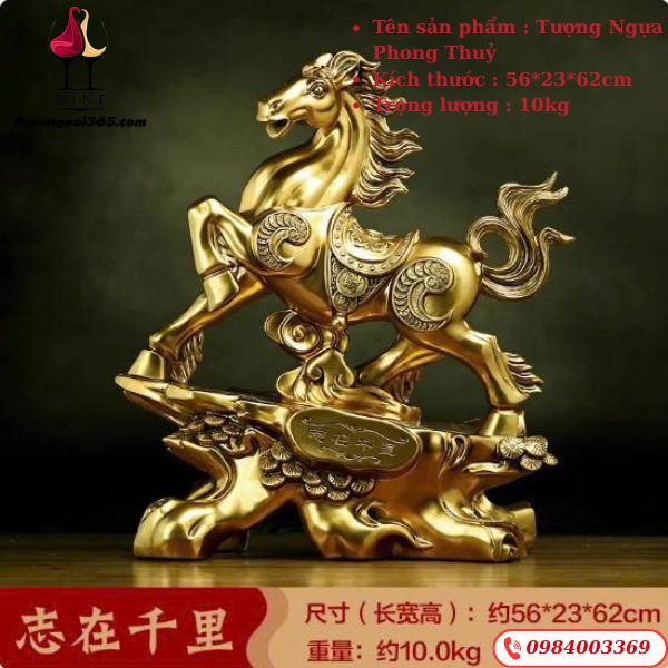 Tượng Ngựa Đồng Phong Thuỷ - Cát Tường Hưng Thịnh Tượng Ngựa Đồng Phong Thuỷ - Cát Tường Hưng Thịnh