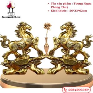 Tượng Ngựa Phong Thuỷ - Phát Lộc Chiêu Tài