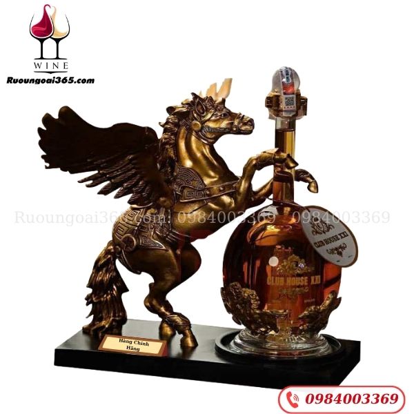 Rượu Linh Vật Hình Con Ngựa Thần