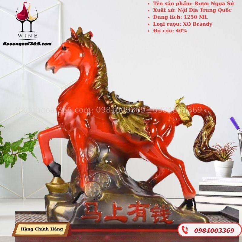 Rượu Ngựa Sứ - Nội Địa Trung Quốc