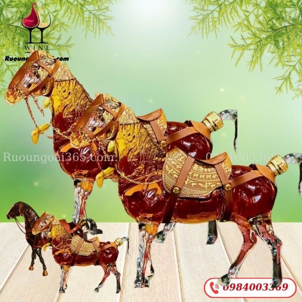 Rượu Ngựa Thuỷ Tinh Long Mã Đại Việt