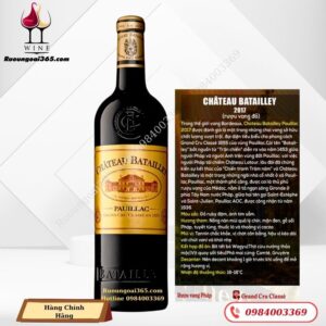 Rượu Vang Pháp Château Batailiey