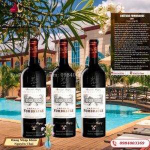Rượu Vang Pháp Château Fombrauge - Rượu Vang Đỏ