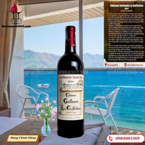 Rượu Vang Pháp Château Guillemin La Gaffelière 2014- Rượu Vang Đỏ
