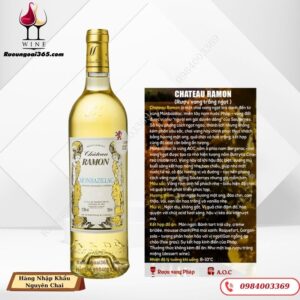 Rượu Vang Pháp Chateau Ramon - Vang Trăng Ngọt