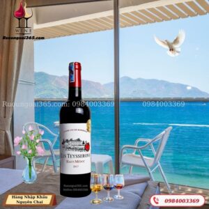 Rượu Vang Pháp LES TEYSSERONS 2017 - Rượu vang đỏ