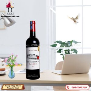Rượu Vang Pháp LES TEYSSERONS 2017 - Rượu vang đỏ