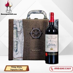 Hộp Quà Rượu Vang Château Haut Goujon - Hộp Quà Tết Cao Cấp