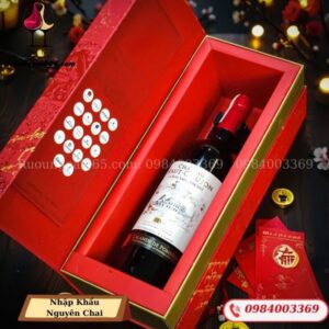 Hộp Quà Rượu Vang Château Haut Goujon - Hộp Quà Tết Cao Cấp