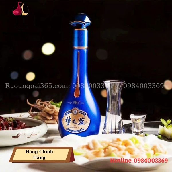 Rượu Dương Hà Mộng CHị Lam M6 - Rượu Dương Hà (Yanghe, 洋河) Lâu Đời Nhất Trung Quốc