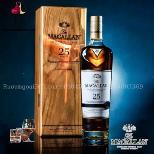 Rượu Macallan 25 Sherry Oak - Tuyệt Phẩm Whisky