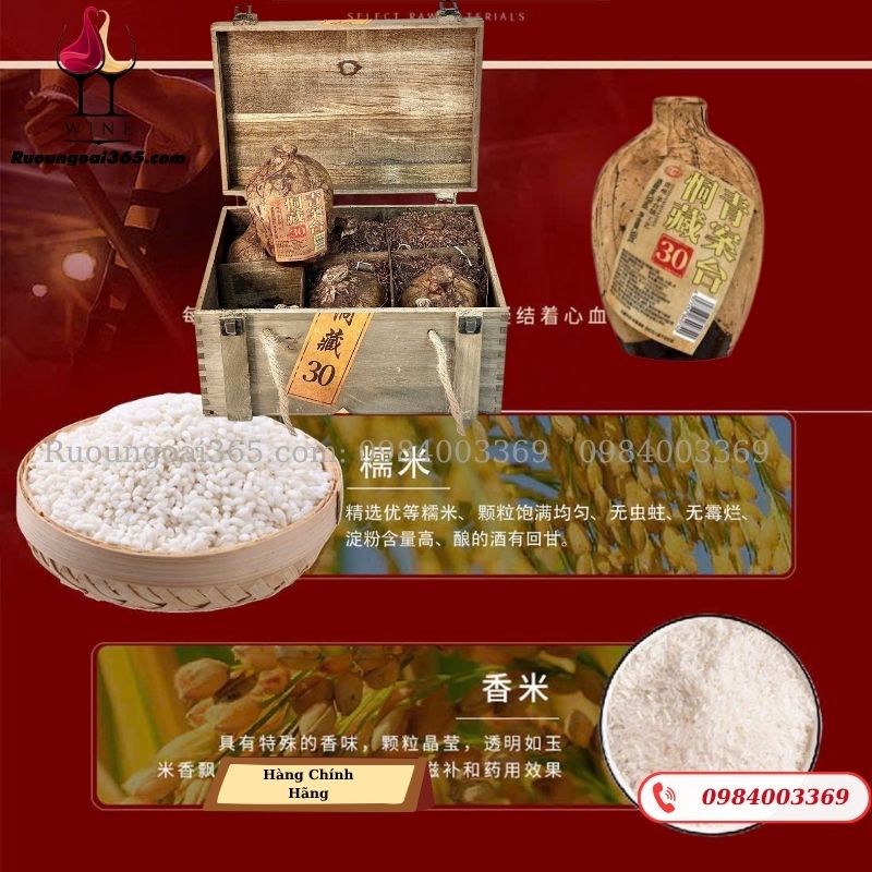 Rượu Mao Đài Ủ Trấu 30 Năm - Quốc Tửu Đệ Nhất Trung Hoa