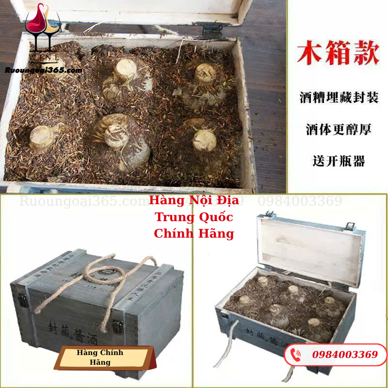 Rượu Mao Đài hạ Thổ 25 Năm - Quốc Tửu Đệ Nhất Trung Hoa