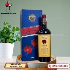 Sét Hộp Đơn Rượu Vang Angelo Primo - Hộp Quà Tết Cao Cấp 2026