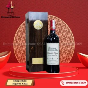 Sét Hộp Đơn Rượu Vang Château Tayac Côtes De Bourg - Hộp Quà Tết Cao Cấp 2026