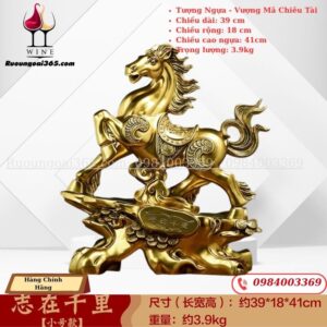 Tượng Ngựa Phong Thuỷ - Vượng Mã Chiêu Tài