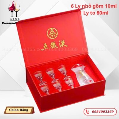 BỘ LY UỐNG RƯỢU MAO ĐÀI