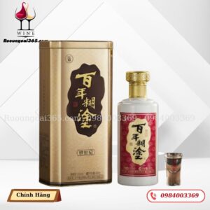 Bách Niên Hồ Đồ tửu –Hộp Thiếc Cao Cấp 450ml