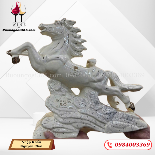 Rượu Ngựa Roger 4L Trắng - Brandy XO