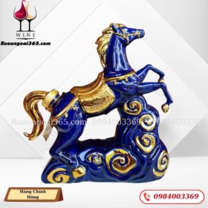 Rượu Ngựa Sứ 1000ml Brandy XO - Chiến Mã Vân Phong