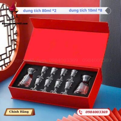 BỘ LY RƯỢU MAO ĐÀI