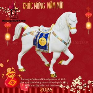 Rượu Ngựa Sứ Trắng 1952 Nội Địa Trung Quốc
