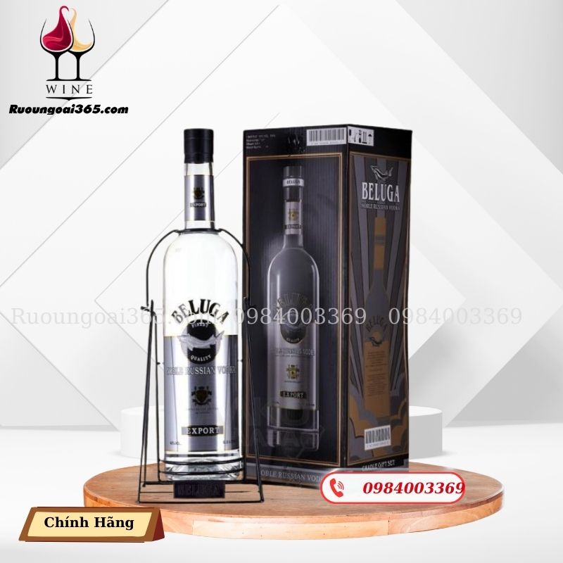Rượu Vodka Beluga Nga 6 lít