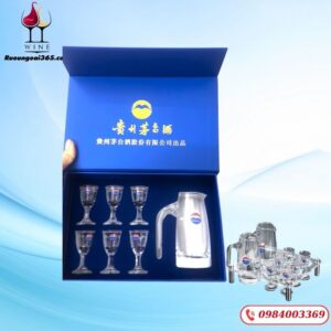 BỘ LY MAO ĐÀI 6 LY VÀ 1 CÓNG - CHÍNH HÃNG